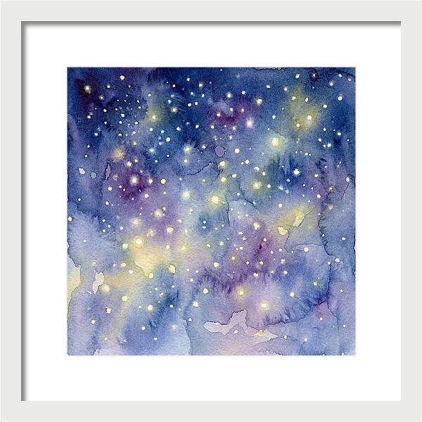 Starry Sky Watercolor