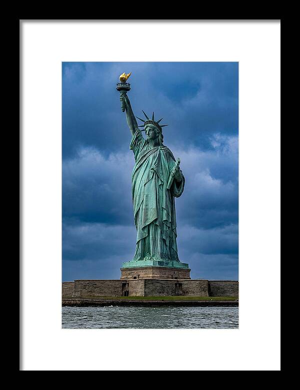 Statue Of Liberty From Below