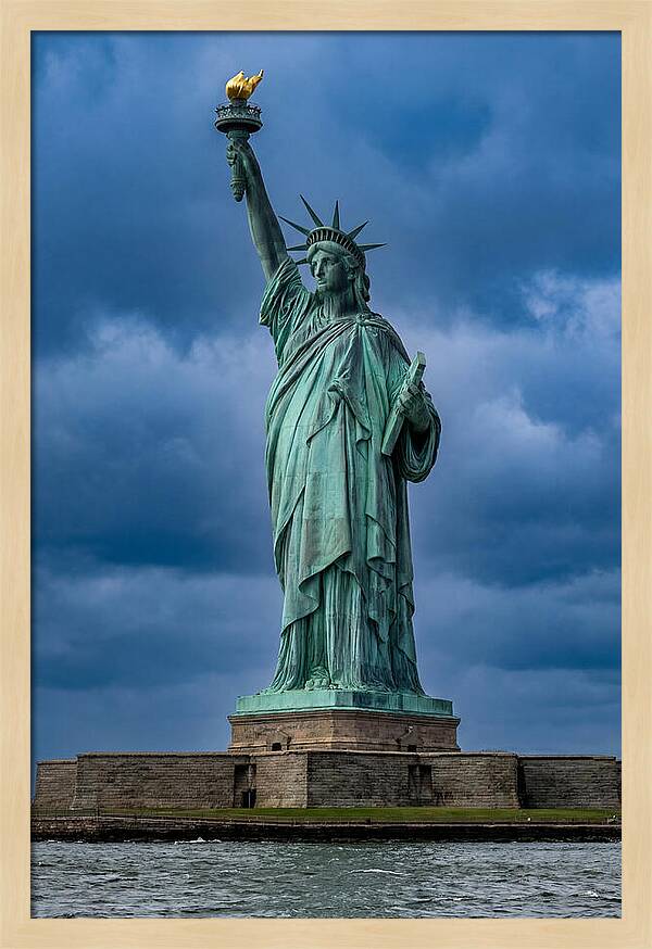 Statue Of Liberty From Below