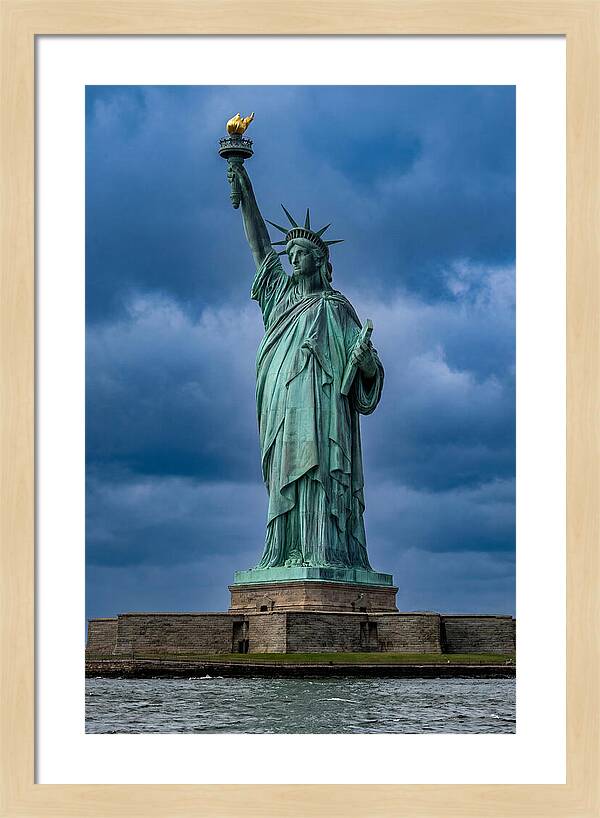Statue Of Liberty From Below