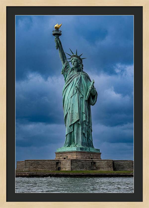 Statue Of Liberty From Below