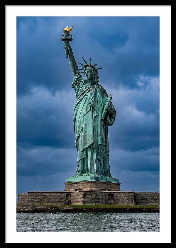 Statue Of Liberty From Below