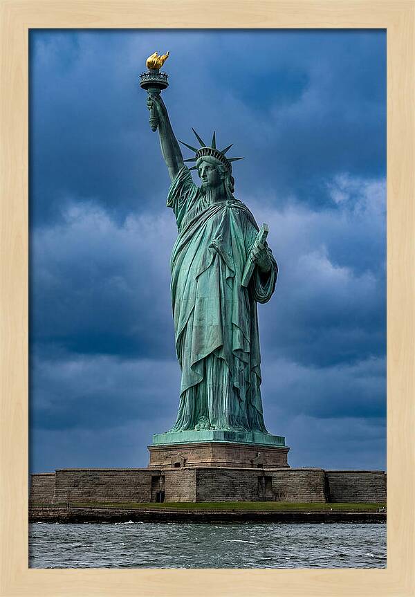 Statue Of Liberty From Below