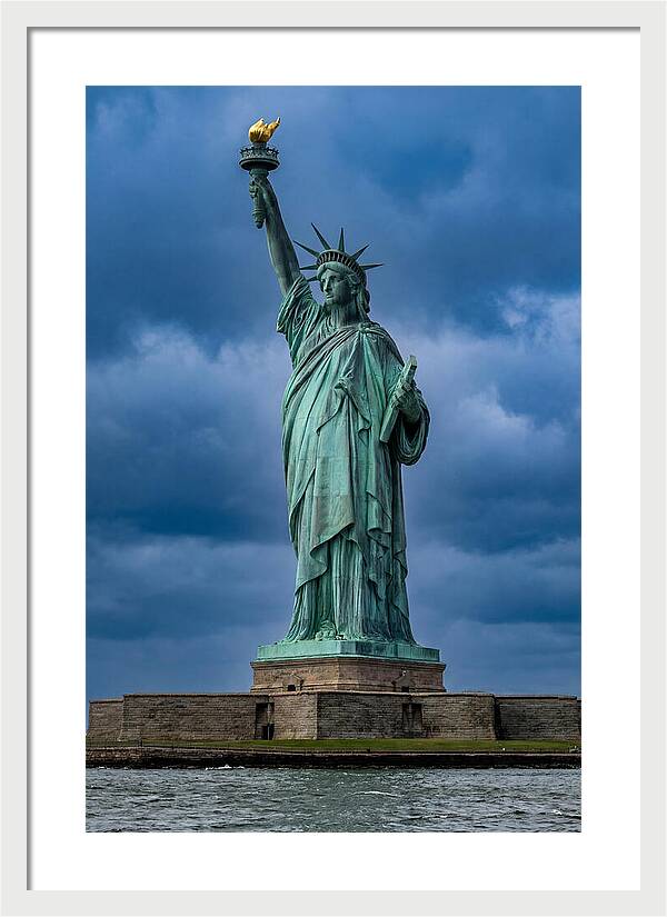 Statue Of Liberty From Below