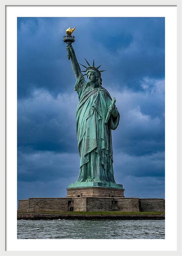 Statue Of Liberty From Below