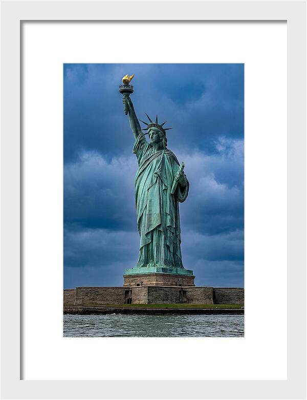 Statue Of Liberty From Below
