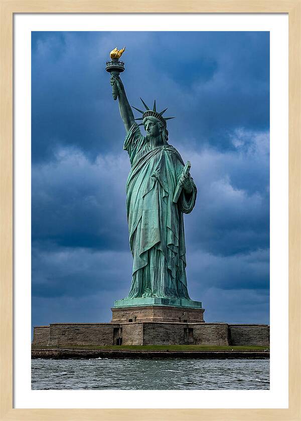 Statue Of Liberty From Below