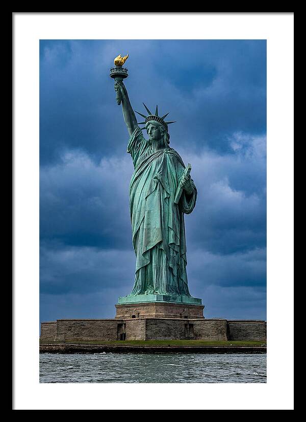Statue Of Liberty From Below