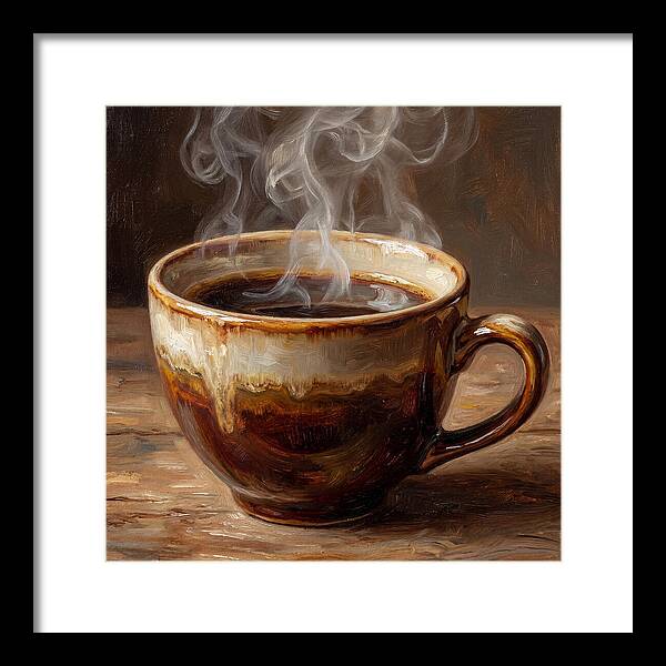 Steaming Coffee Cup