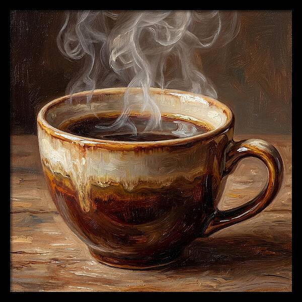 Steaming Coffee Cup
