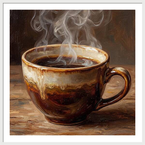 Steaming Coffee Cup