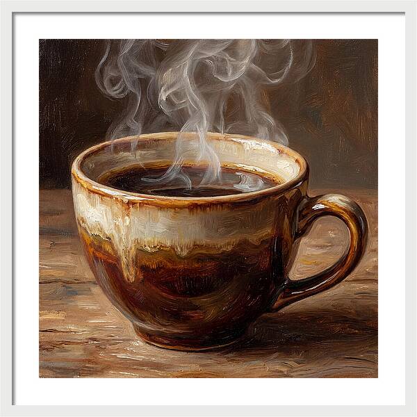 Steaming Coffee Cup