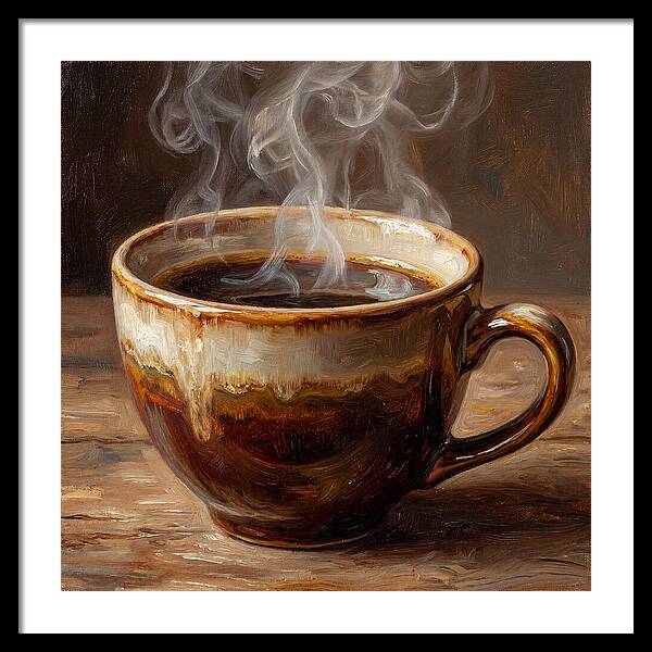 Steaming Coffee Cup