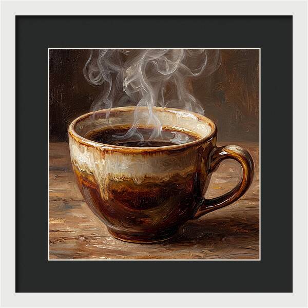 Steaming Coffee Cup