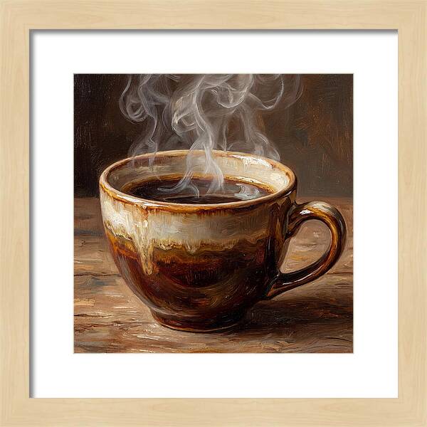 Steaming Coffee Cup