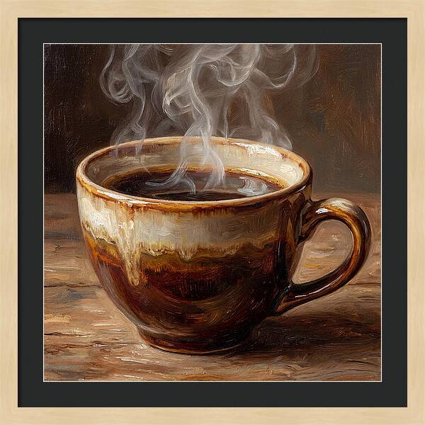 Steaming Coffee Cup