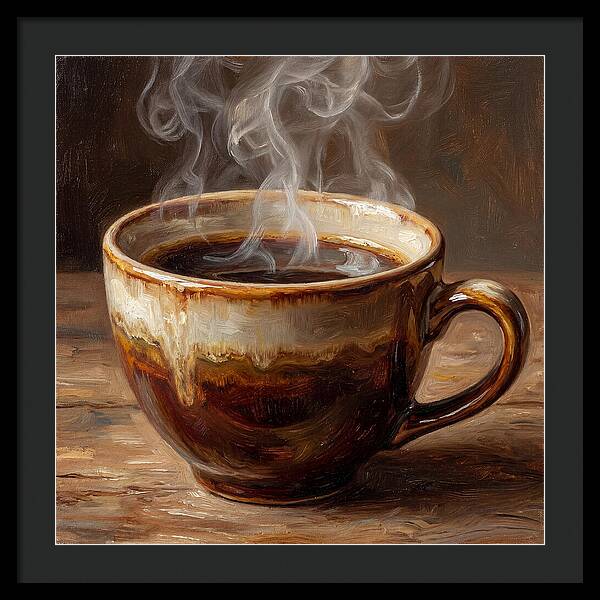 Steaming Coffee Cup