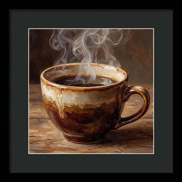 Steaming Coffee Cup
