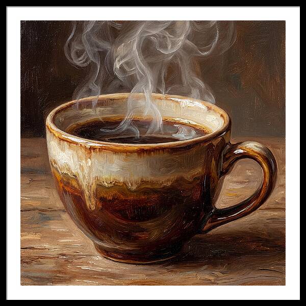 Steaming Coffee Cup