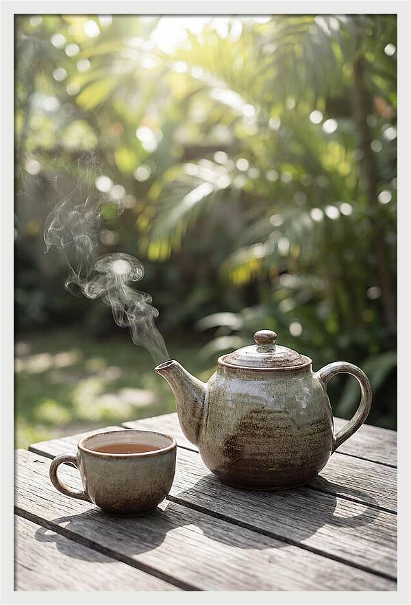 Steaming Tea Serenity