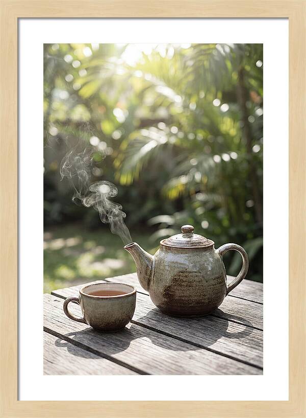 Steaming Tea Serenity