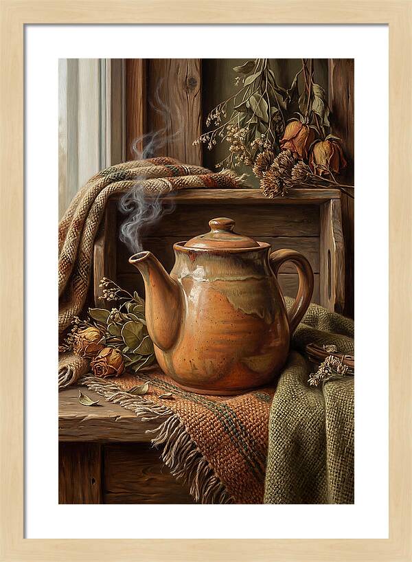 Steaming Teapot Serenity