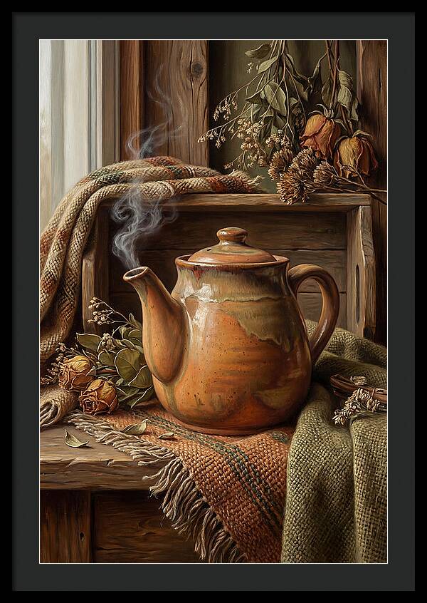 Steaming Teapot Serenity