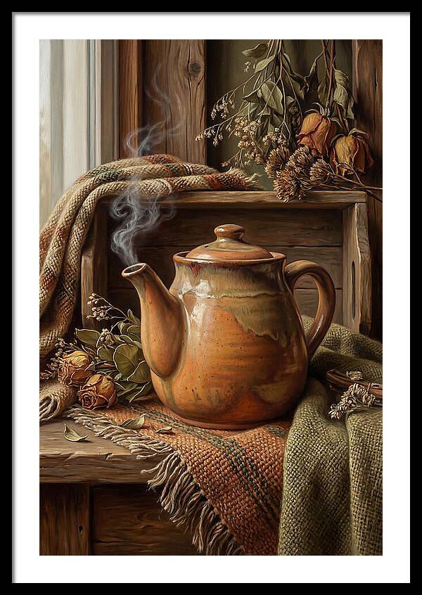 Steaming Teapot Serenity