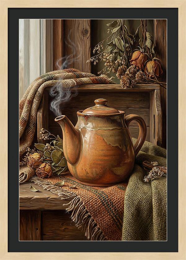 Steaming Teapot Serenity