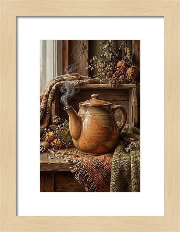 Steaming Teapot Serenity