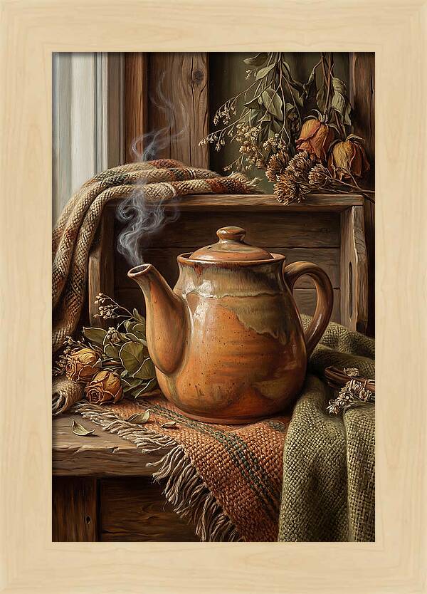 Steaming Teapot Serenity