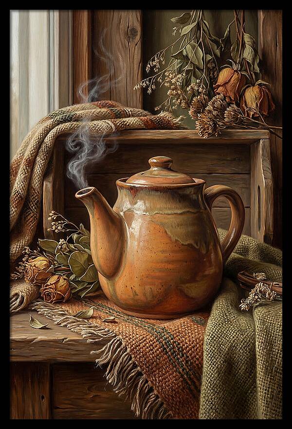 Steaming Teapot Serenity