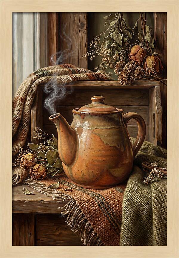 Steaming Teapot Serenity