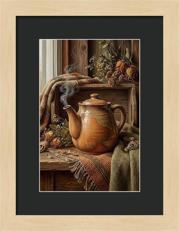 Steaming Teapot Serenity