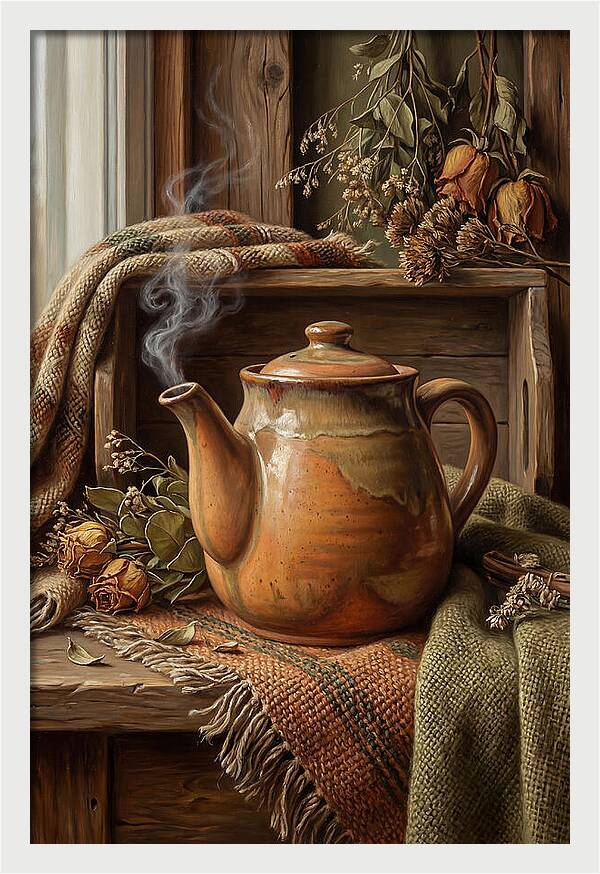 Steaming Teapot Serenity