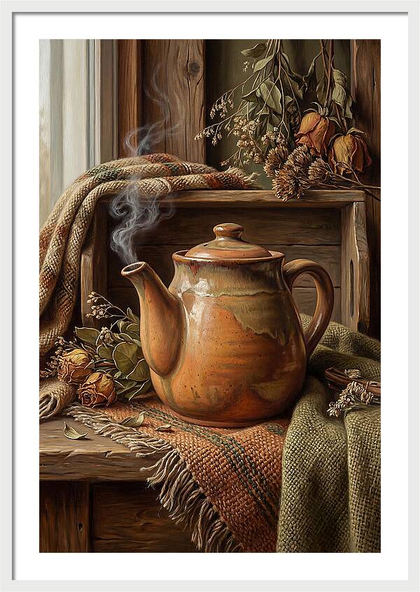 Steaming Teapot Serenity