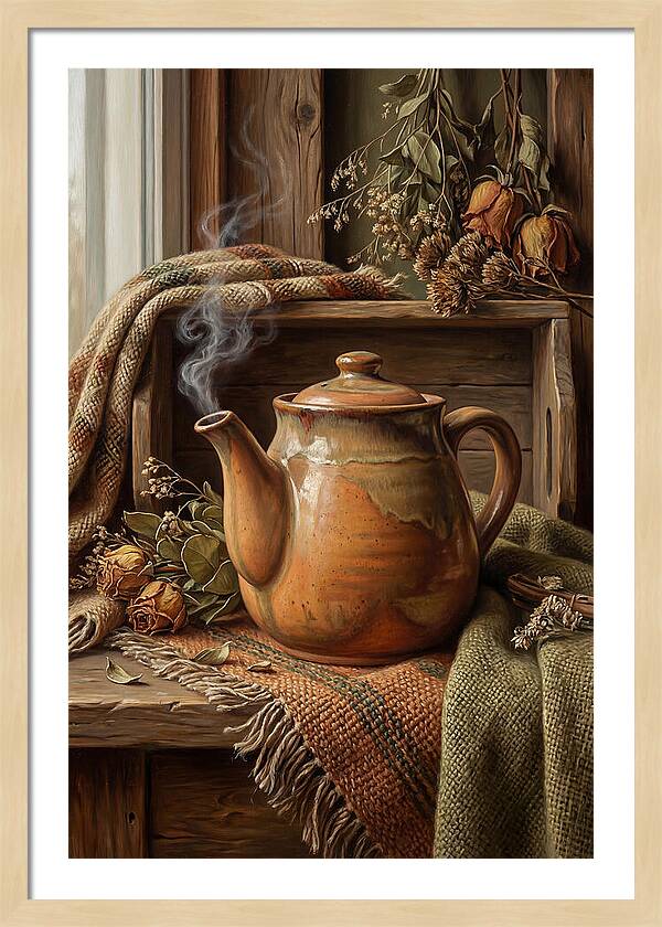 Steaming Teapot Serenity