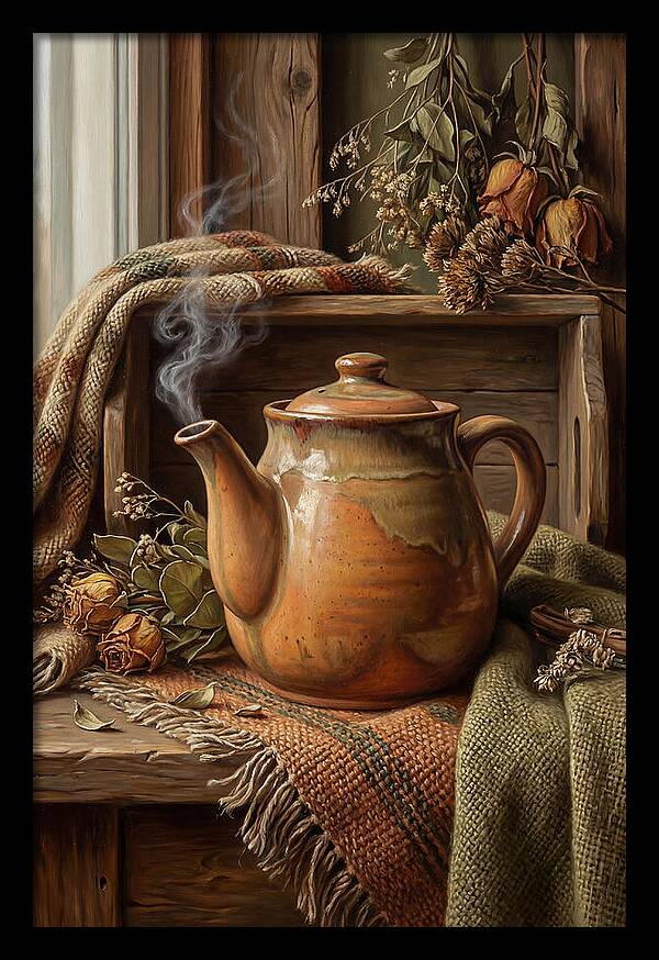 Steaming Teapot Serenity