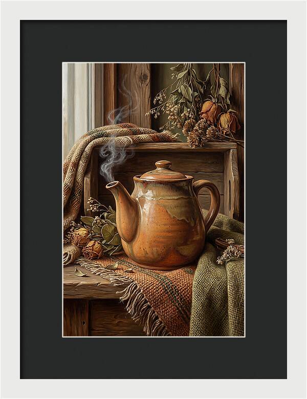 Steaming Teapot Serenity