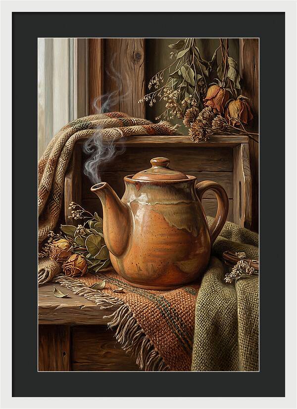 Steaming Teapot Serenity