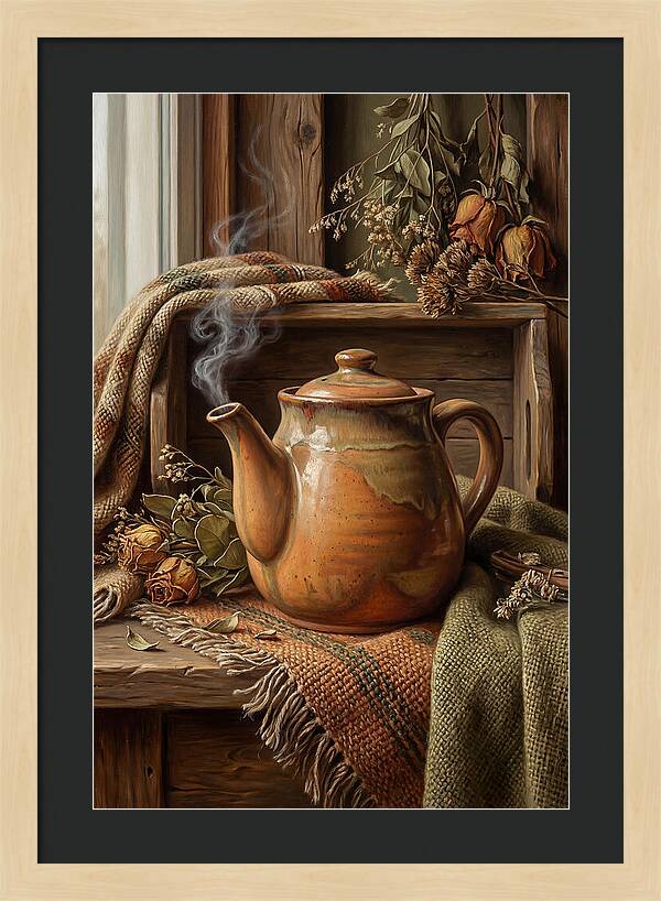 Steaming Teapot Serenity