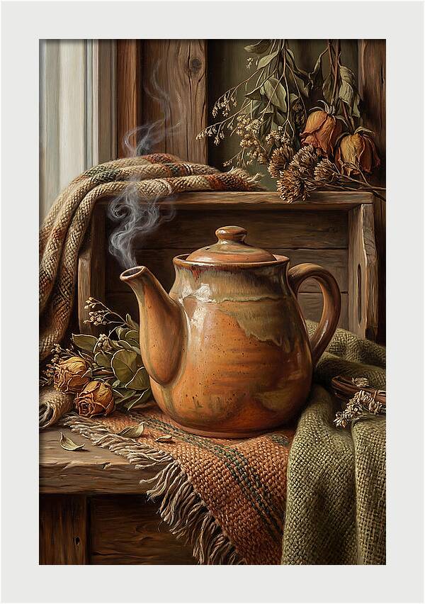 Steaming Teapot Serenity