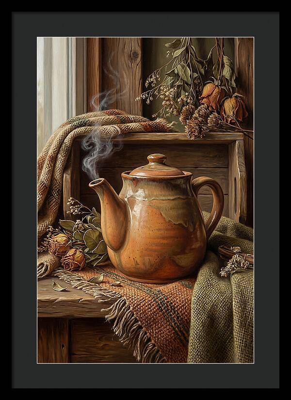Steaming Teapot Serenity