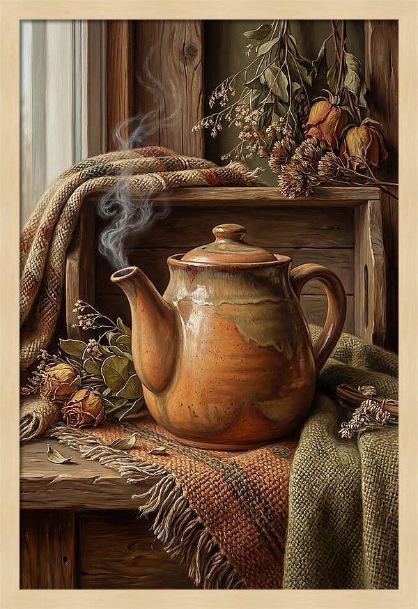 Steaming Teapot Serenity