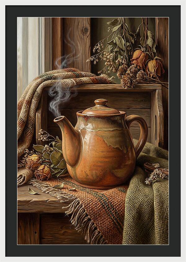 Steaming Teapot Serenity