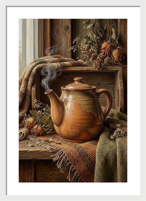 Steaming Teapot Serenity