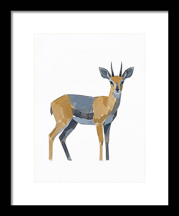Steenbok In Minimalist Style