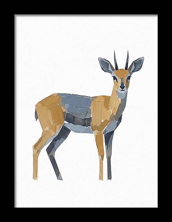 Steenbok In Minimalist Style