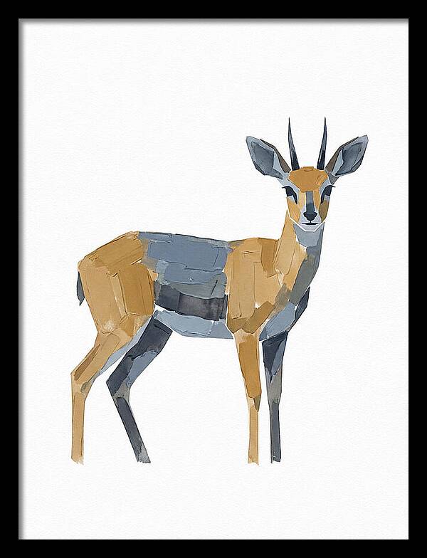Steenbok In Minimalist Style