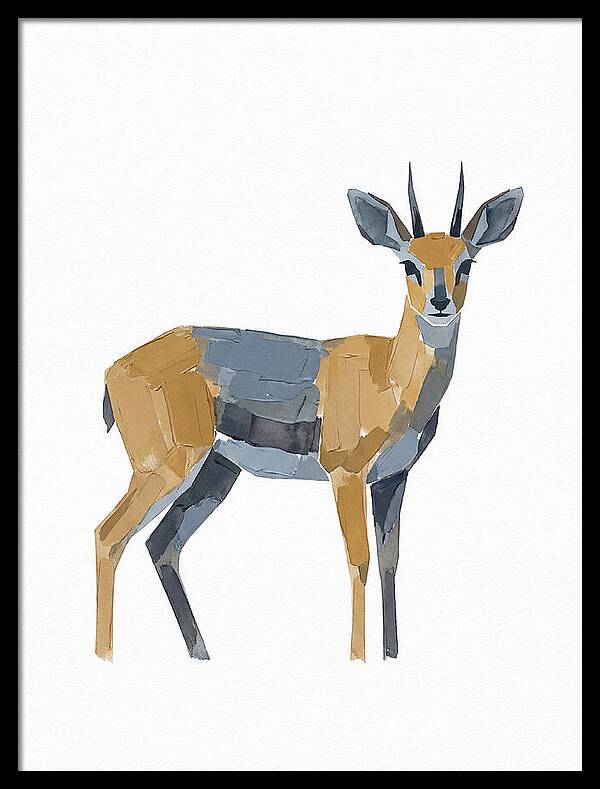 Steenbok In Minimalist Style